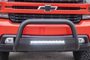 Rough Country - Rough Country Black LED Bull Bar - Chevy Silverado 1500 2WD/4WD (2019-2022) - B-C4072 - Image 3