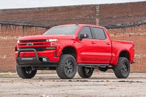 Rough Country - Rough Country Black LED Bull Bar - Chevy Silverado 1500 2WD/4WD (2019-2022) - B-C4072 - Image 5