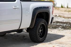 Rough Country - Rough Country Pocket Fender Flares - 6'7" & 8' Bed - Chevy Silverado 1500 (07-13) - F-C10714B - Image 6