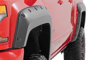 Rough Country - Rough Country Pocket Fender Flares - 6'7" & 8' Bed - Chevy Silverado 1500 (14-18)/Silverado 2500HD (15-19) - F-C11412B - Image 4