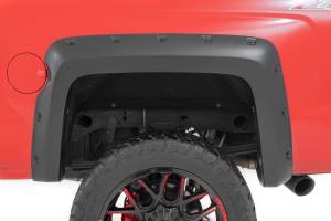 Rough Country - Rough Country Pocket Fender Flares - 6'7" & 8' Bed - Chevy Silverado 1500 (14-18)/Silverado 2500HD (15-19) - F-C11412B - Image 6