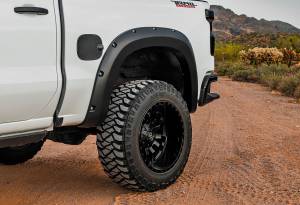 Rough Country - Rough Country Pocket Fender Flares G1C Overcast Chevy Silverado 1500 2WD/4WD (2019-2021) - F-C11911A-G1C - Image 4