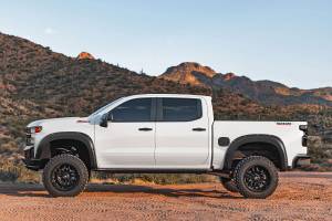 Rough Country - Rough Country Pocket Fender Flares G1C Overcast Chevy Silverado 1500 2WD/4WD (2019-2021) - F-C11911A-G1C - Image 6