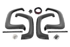 Rough Country Pocket Fender Flares - Chevy Silverado 2500 HD/3500 HD (20-22) - F-C12011A