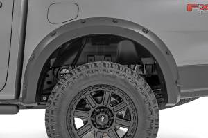 Rough Country - Rough Country Pocket Fender Flares, Unpainted for 2024 Ford Ranger 2WD/4WD - F-F12401 - Image 5