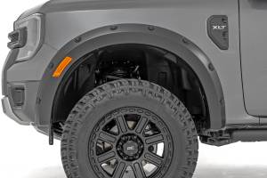 Rough Country - Rough Country Pocket Fender Flares, Painted NE Cactus Gray for 2024 Ford Ranger 2WD/4WD - F-F12401-NE - Image 4