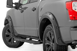 Rough Country - Rough Country Pocket Fender Flares - Crew Cab - Nissan Titan 2WD/4WD (2017-2023) - F-N101705A - Image 1