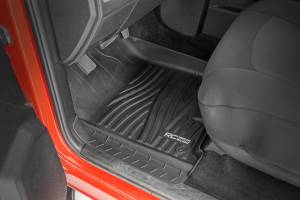 Rough Country - Rough Country Flex-Fit Floor Mats - FR - Crew Cab - Ram 1500 2WD/4WD (2009-2018 & Classic) - FF-3121 - Image 2