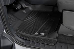 Rough Country - Rough Country Flex-Fit Floor Mats - Front - Ford F-150 (15-24)/F-150 Lightning (22-24)/Raptor (17-24) - FF-5151 - Image 2