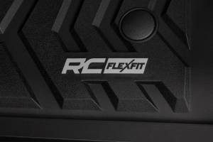 Rough Country - Rough Country Flex-Fit Floor Mats - Front - Ford F-250/F-350 Super Duty 2WD/4WD (2017-2024) - FF-5171 - Image 4