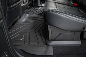 Rough Country - Rough Country Flex-Fit Floor Mats - Front and Rear - Ford F-250/F-350 Super Duty (17-24) - FF-51712 - Image 6