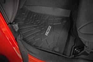 Rough Country - Rough Country Flex-Fit Floor Mats FR & RR RR Lockable Jeep Gladiator JT 4WD (2020-2024) - FF-61501 - Image 2