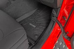 Rough Country - Rough Country Flex-Fit Floor Mats FR & RR RR Lockable Jeep Gladiator JT 4WD (2020-2024) - FF-61501 - Image 4