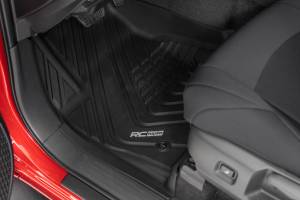 Rough Country - Rough Country Flex Fit Floor Mats - Front - Crew - Toyota Tacoma 2WD/4WD (2024) - FF-7122 - Image 2