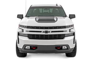 Rough Country - Rough Country Hood Scoop G1C Overcast 2019-2024 Silverado 1500 - HS10010-G1C - Image 2