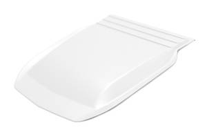 Rough Country - Rough Country Hood Scoop GAZ Summit White 2019-2024 Silverado 1500 - HS10010-GAZ - Image 3