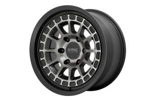 Rough Country - Rough Country KMC - KM719 Canyon - Satin Black w/Gray Tint - 17x8 - 6x5.5 - +35 - KM71978062435 - Image 1