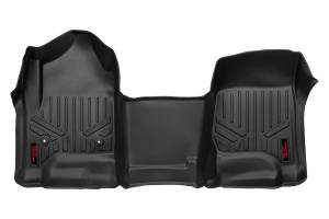 Rough Country Floor Mats - FR - Over Hump - Chevy/GMC 1500/2500HD/3500HD (14-19) - M-2114