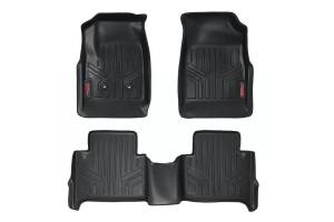 Rough Country Floor Mats - FR & RR - Crew - Chevy/GMC Canyon/Colorado (15-22) - M-21513