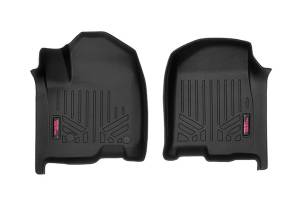 Rough Country Floor Mats - Front - Bucket - Chevy/GMC 1500/2500HD/3500HD (19-24) - M-2161