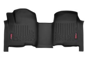 Rough Country Floor Mats - Front - Over Hump - Chevy/GMC 1500/2500HD/3500HD (19-23) - M-2165