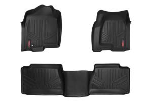 Rough Country Floor Mats - FR & RR - Ext Cab - Chevy/GMC 1500 (99-06 & Classic) - M-29912