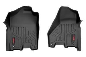 Rough Country Floor Mats - Front - Crew/Mega Cab - Ram 1500/2500 2WD/4WD (12-18 & Classic) - M-3141