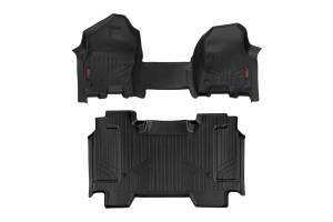 Rough Country Floor Mats - FR & RR - Over Hump - Ram 1500 (19-23)/1500 TRX (21-23) - M-31410