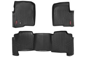 Rough Country Floor Mats - FR & RR - Ford F-150 2WD/4WD (2004-2008) - M-50412