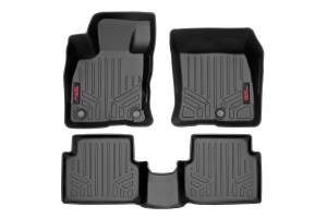 Rough Country Floor Mats - Front and Rear - Ford Maverick 4WD (2022-2023) - M-51102