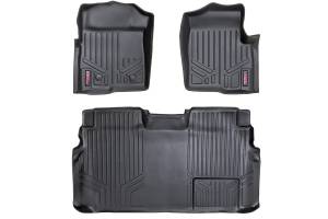 Rough Country Floor Mats - FR & RR - 2 Ret Hook - Ford F-150 2WD/4WD (2011-2014) - M-51112