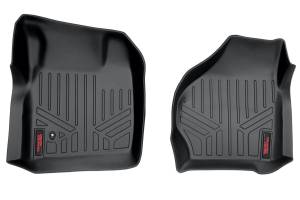 Rough Country Floor Mats - Front - Super/Crew Cab - Ford Super Duty (99-07) - M-5200