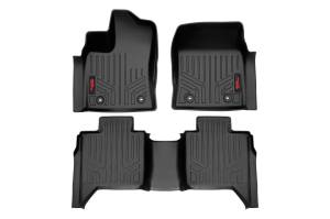 Rough Country Floor Mats - FR & RR - CrewMax - Toyota Tundra 2WD/4WD (2022-2023) - M-71780