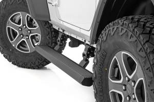 Rough Country Power Running Boards - Lighted - 2 Door - Jeep Wrangler JL (18-23) - PSR61030