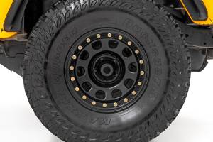 Rough Country - Rough Country Steel Simulated Beadlock Wheel - Black - 15x8 - 5x4.5 - 3.30 Bore - -19 - RC158545SL - Image 5