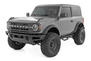 Rough Country - Rough Country Nerf Steps - Wheel to Wheel - 2 Door - Ford Bronco (21-23) - RCF21582DA - Image 2