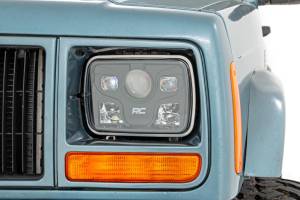 Rough Country - Rough Country Headlights - Rectangle - 5"x7" - Jeep Cherokee XJ (84-01)/Wrangler YJ (87-95) - RCH5200 - Image 1