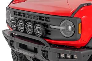 Rough Country - Rough Country DRL Halo LED Headlights DOT Approved Ford Bronco (21-24) - RCH5500 - Image 2