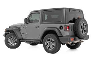 Rough Country - Rough Country Nerf Steps - Full Length - 2 Door - Jeep Wrangler JL 4WD (18-23) - RCJ1846A - Image 2