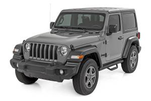 Rough Country - Rough Country Nerf Steps - Full Length - 2 Door - Jeep Wrangler JL 4WD (18-23) - RCJ1846A - Image 4