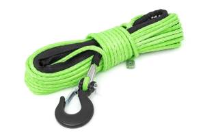 Rough Country - Rough Country Synthetic Rope - 1/4 Inch - 50 Ft - Lime Green - RS142 - Image 2