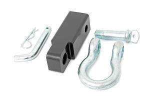 Rough Country - Rough Country 2 Inch Receiver - D Ring Shackle Kit W/ Pin - RS157A - Image 2