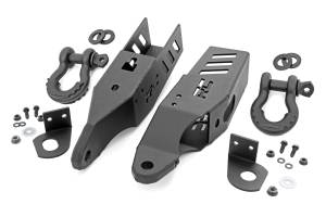 Rough Country - Rough Country Tow Hook Brackets - D-Ring Combo - Ford Bronco 4WD (2021-2023) - RS172 - Image 2