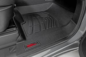 Rough Country - Rough Country Floor Mats - FR & RR - FR Bucket - Crew - Chevy/GMC 1500/2500HD/3500HD (19-24) - SM2161 - Image 4