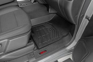 Rough Country - Rough Country Floor Mats - FR & RR - FR Bucket - Crew - Chevy/GMC 1500/2500HD/3500HD (19-24) - SM2161 - Image 5