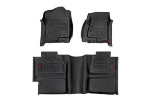 Rough Country Sure-Fit Floor Mats - FR & RR - Chevy/GMC 1500 (99-06 & Classic) - SM29912A