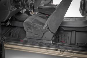 Rough Country - Rough Country Sure-Fit Floor Mats - FR & RR - Chevy/GMC 1500 (99-06 & Classic) - SM29912A - Image 4