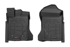 Rough Country Sure-Fit Floor Mats - Front - Crew - Ford Ranger 2WD/4WD (2024-2025) - SM51002