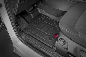 Rough Country - Rough Country Sure-Fit Floor Mats - Front & Rear - Crew - Ford Ranger 2WD/4WD (2024) - SM51003 - Image 2