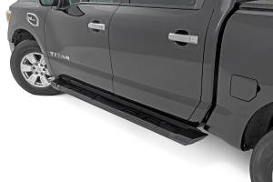 Rough Country - Rough Country HD2 Aluminum Running Boards - Crew Cab - Nissan Titan 2WD/4WD (2004-2024) - SRB041785A - Image 2